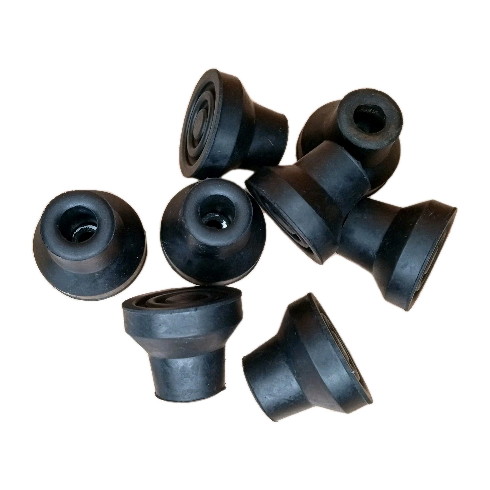SupreGear Rubber Cane Tips 8 Pack New Complete Tested Working