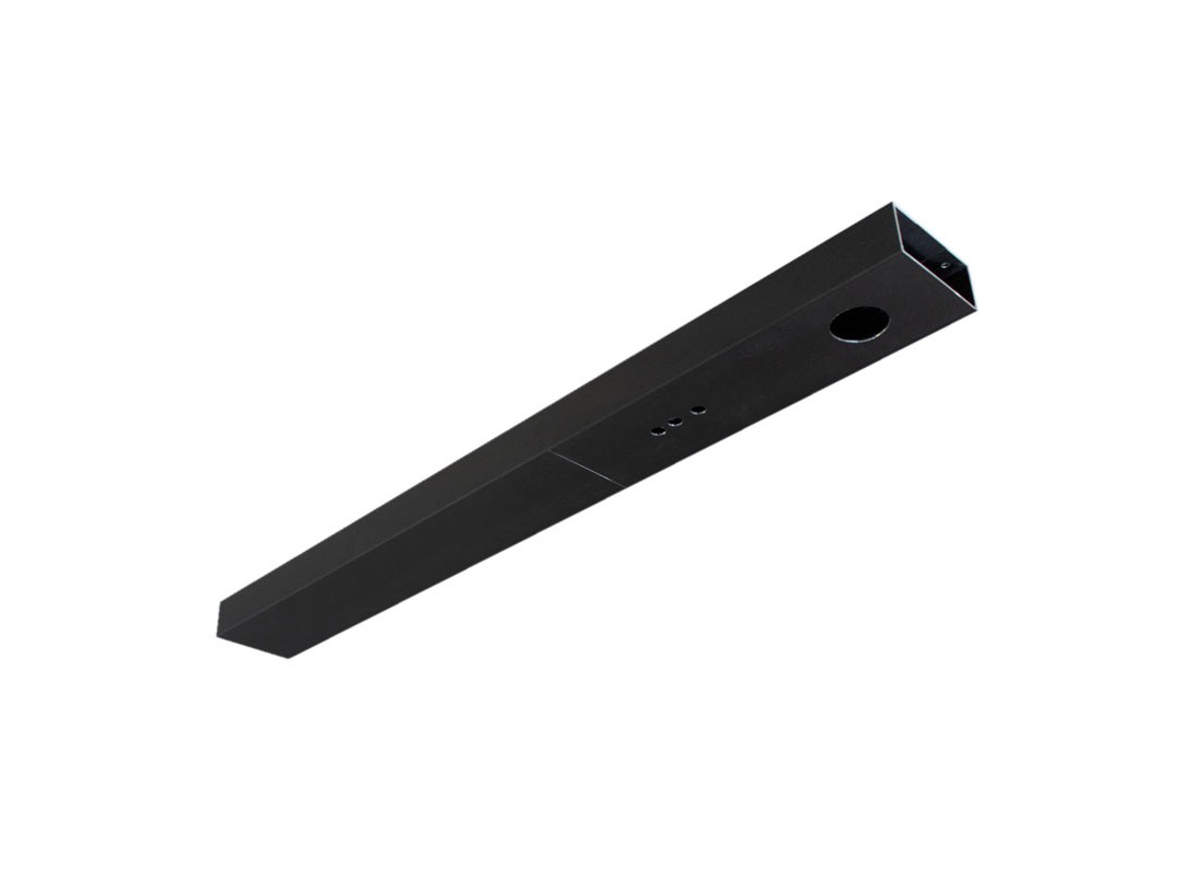 FHC H4DUS 36" Single Door Header 1-3/4" x 4" - Dark Bronze Anodized