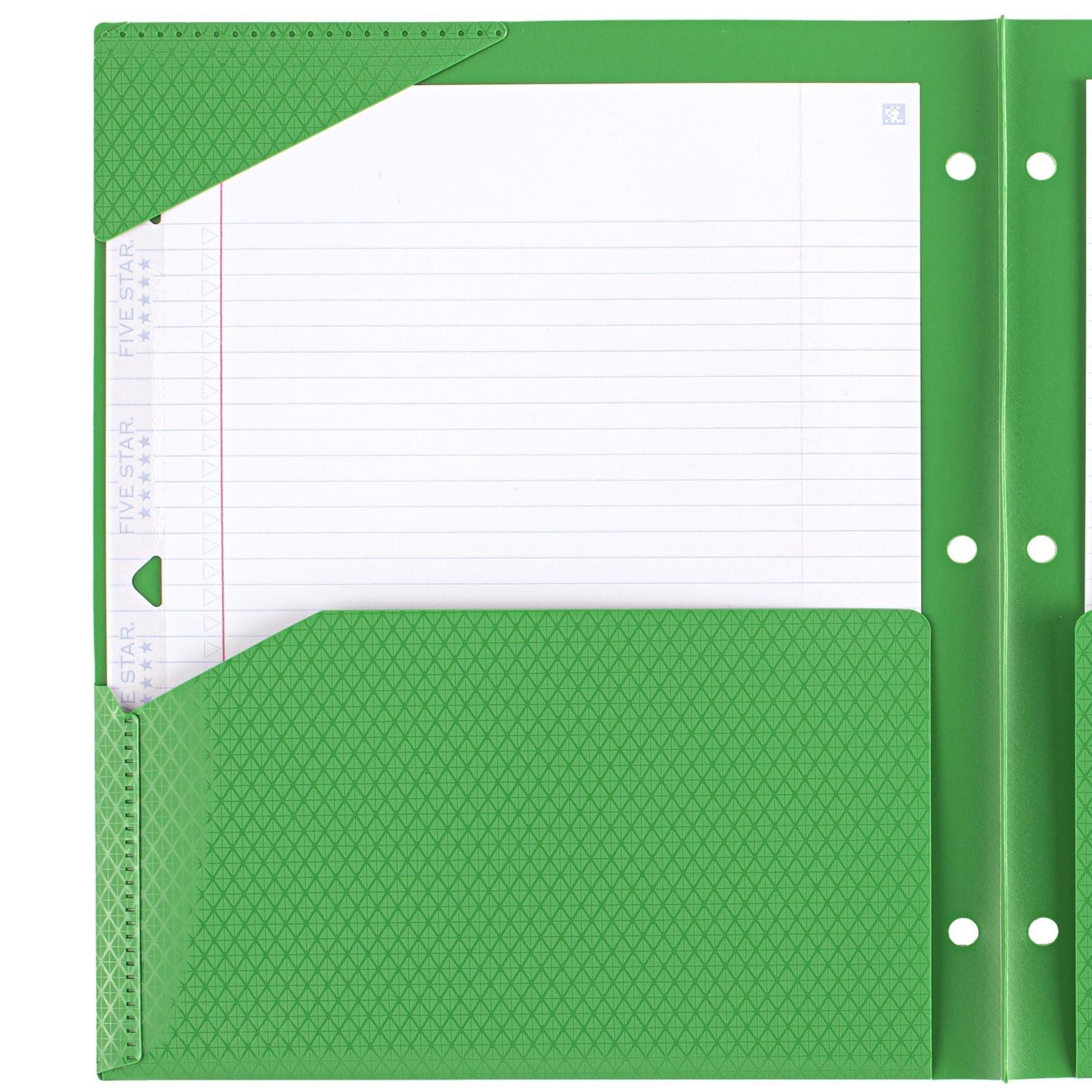 DuraShield Antimicrobial 2 Pocket Stay-Put Plastic Folders 4 Pack 330010