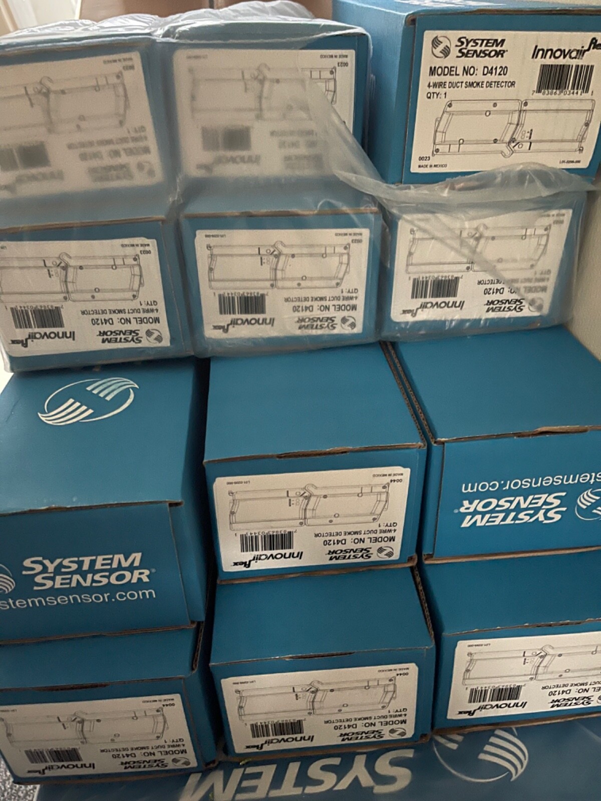 System Sensor D4120 iInnovairFlex 4-wire photoelectric duct smoke detector NEW