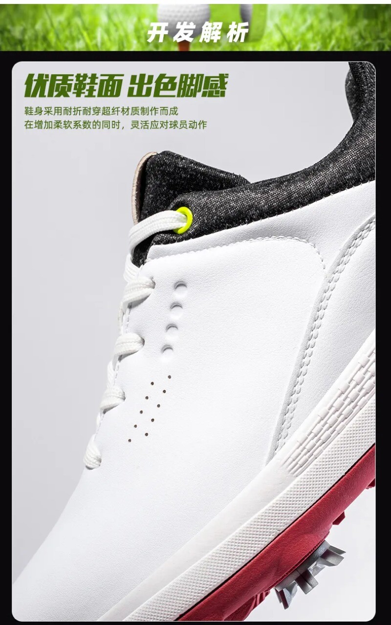 Professional Golf Shoes Spikes Men Comfortable Waterproof Golf Training Sneakers