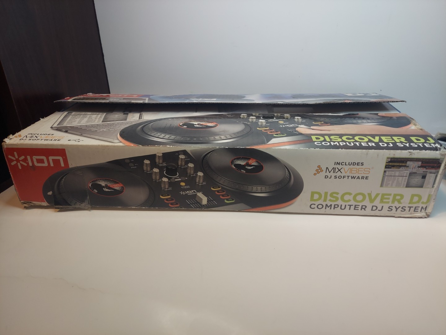 Ion Discover DJ Computer System Discovery PC Mac USB Open Box NIB
