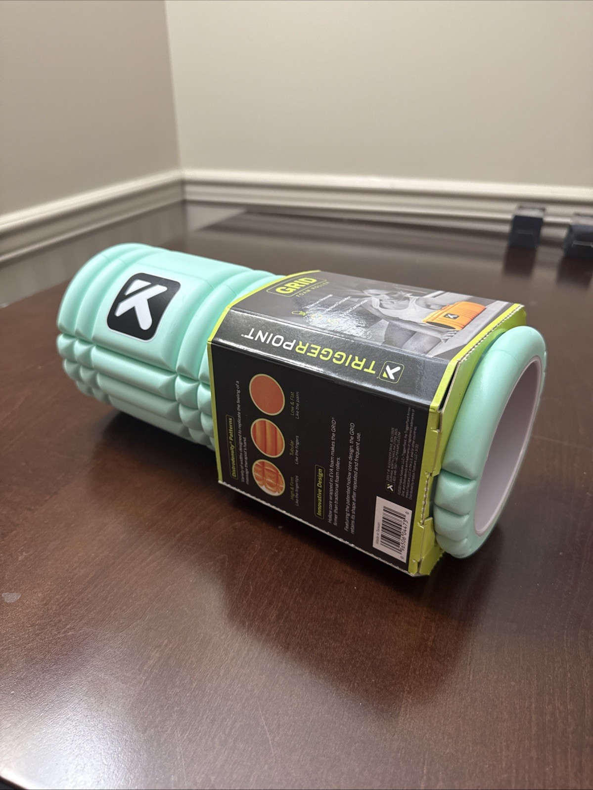 TriggerPoint 13 inch GRID Foam Roller - Seafoam Green