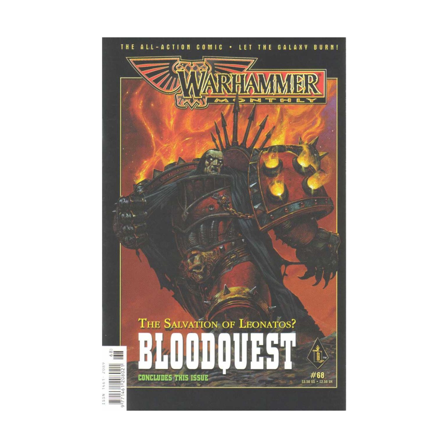 GW Warhammer Monthly #68 "The Salvation of Leonatos?" EX
