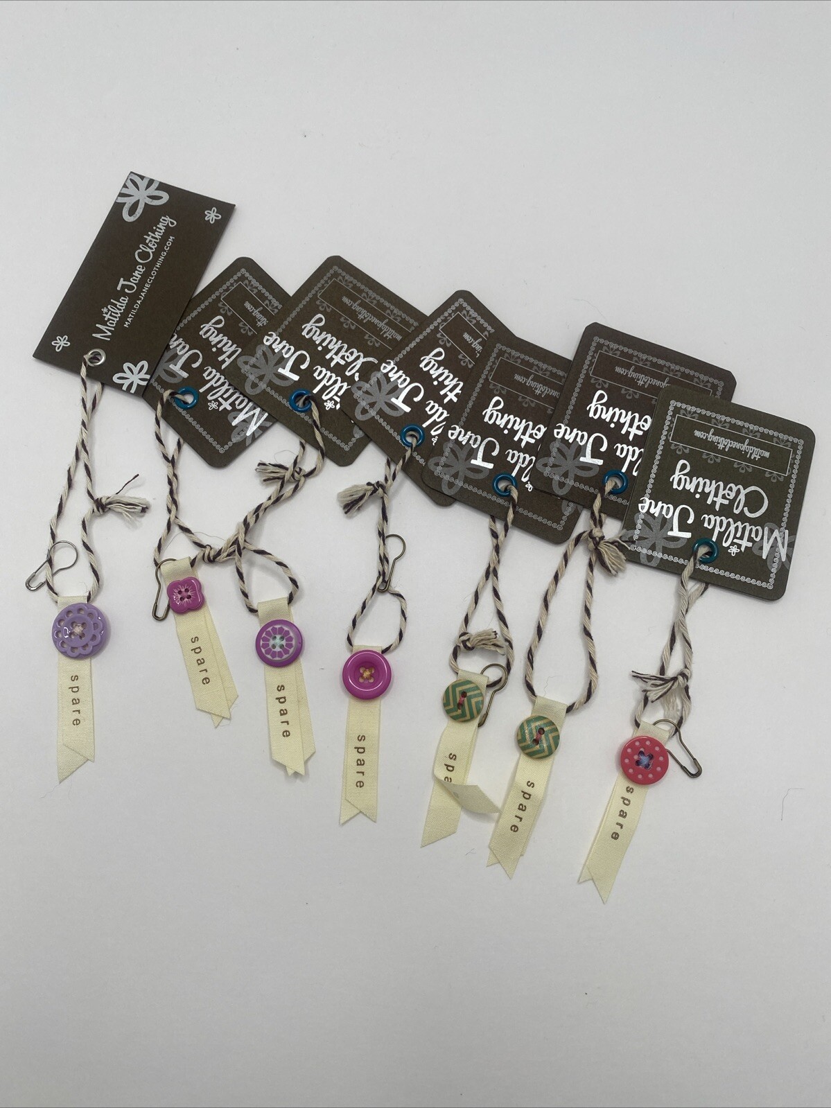 Matilda Jane Spare Buttons Lot Of 7