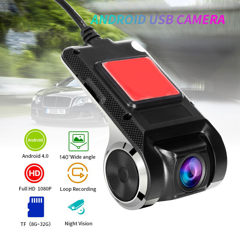 Car DVR Camera HD 1080P ADAS Video Recorder Dash Cam for Car Radio Android