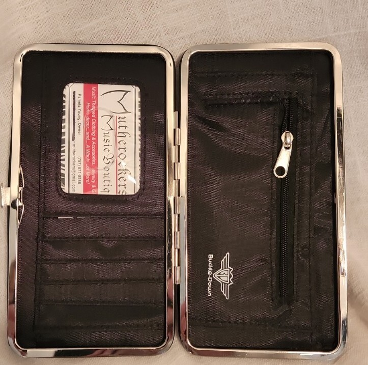 GRATEFUL DEAD SPACE YOUR FACE VARIATION HINGED WALLET