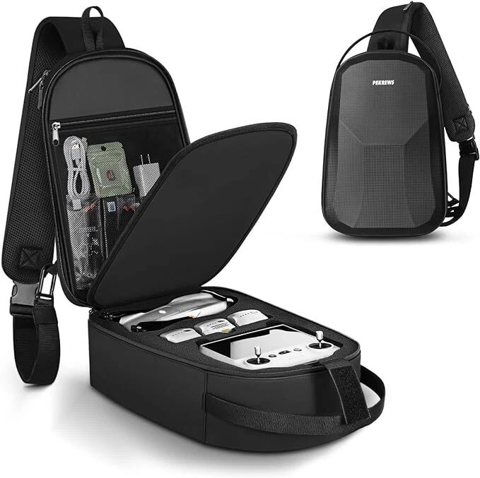 Air 3S Case, Portable Drone Bag Compatible with DJI Air 3, Travel Drone Backpack