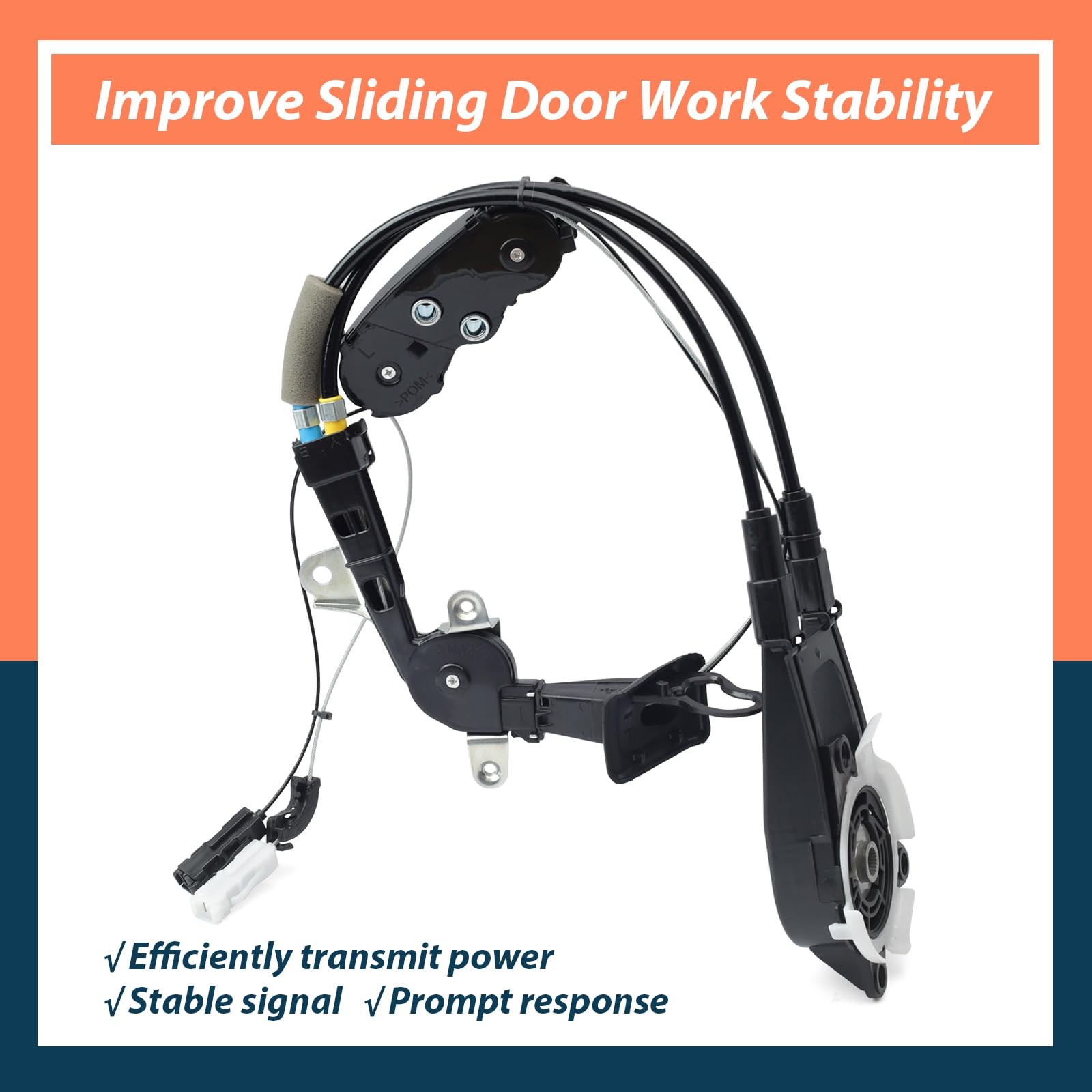 Rear Left Driver Side Power Sliding Door Cable Replacement 85016-08011