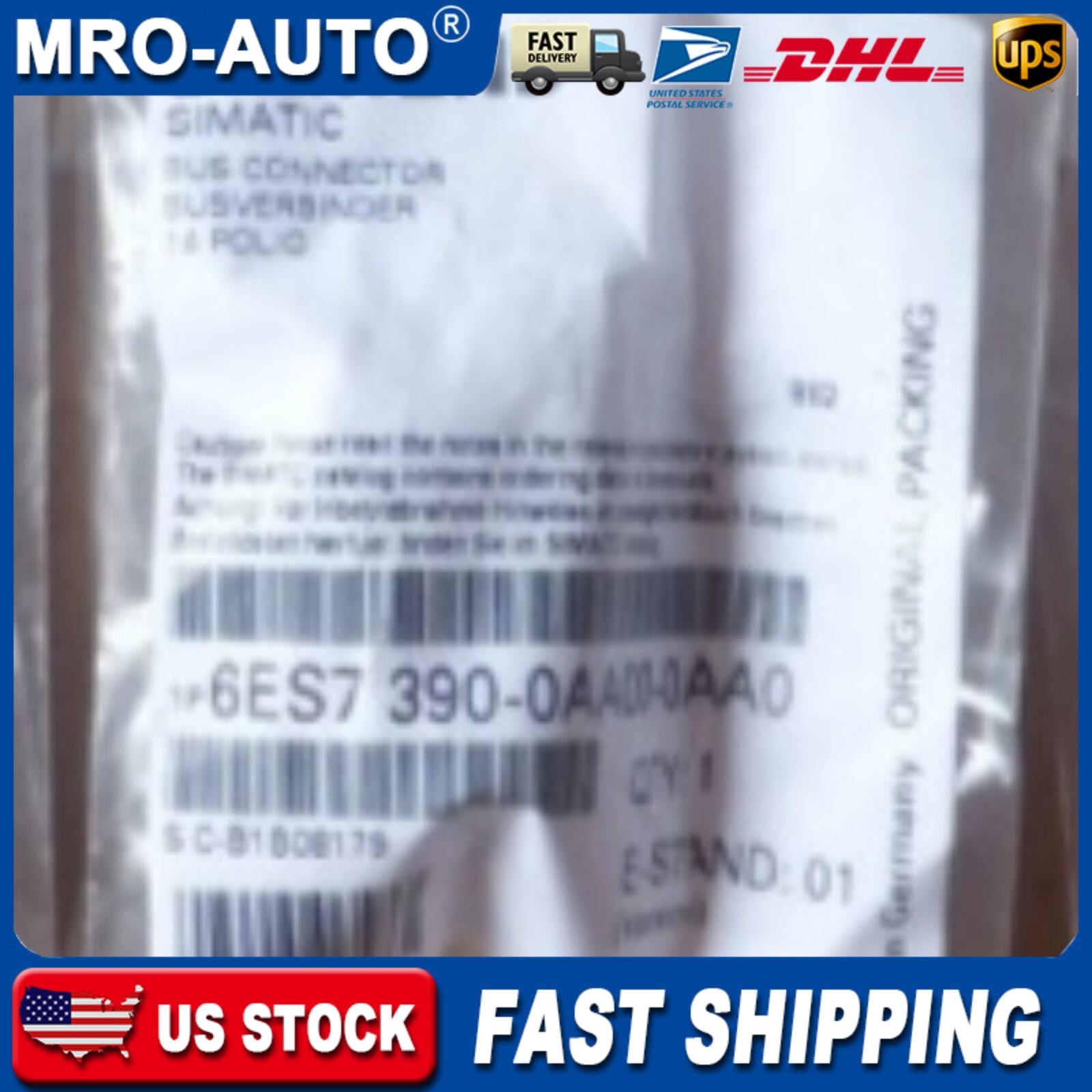 New Siemens 6ES7390-0AA00-0AA0 6ES7 390-0AA00-0AA0 1 Year Warranty Fast Shipping