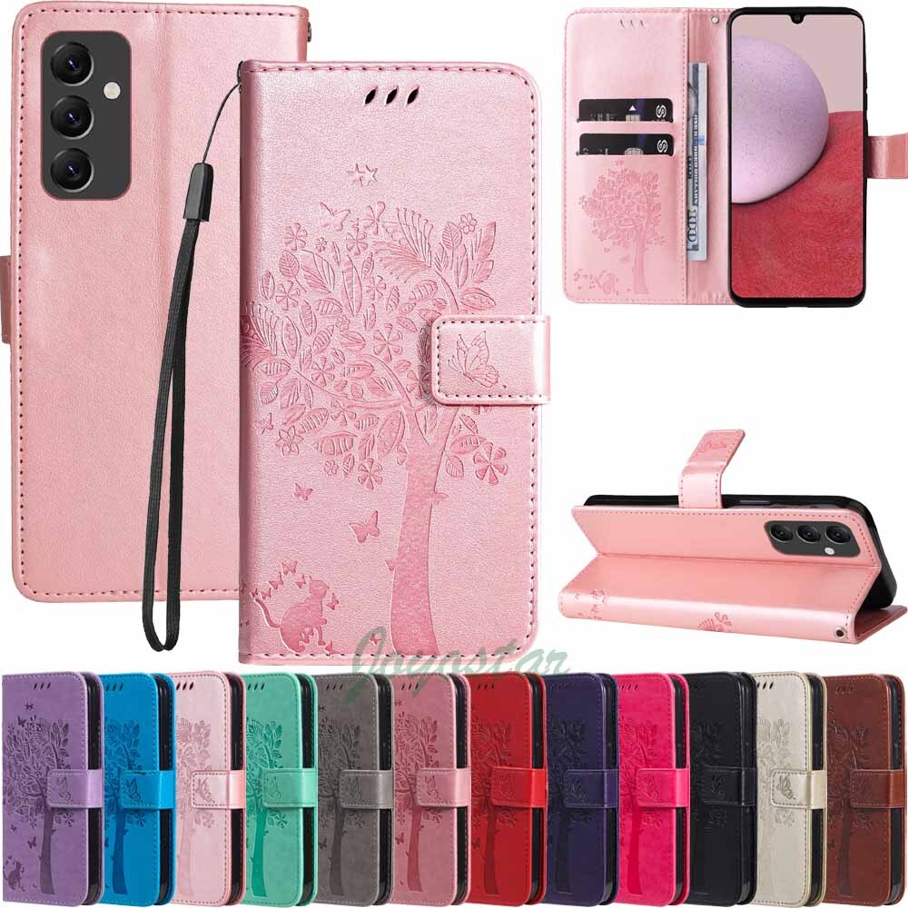 For Samsung A53 A33 A23 A13 A14 A24 A34 A54 Wallet Flip Leather Phone Case Cover
