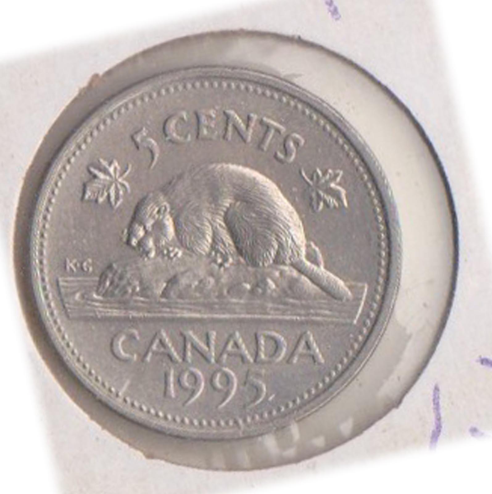 (H205-51) 1995 Canada 5c coin (AZ)