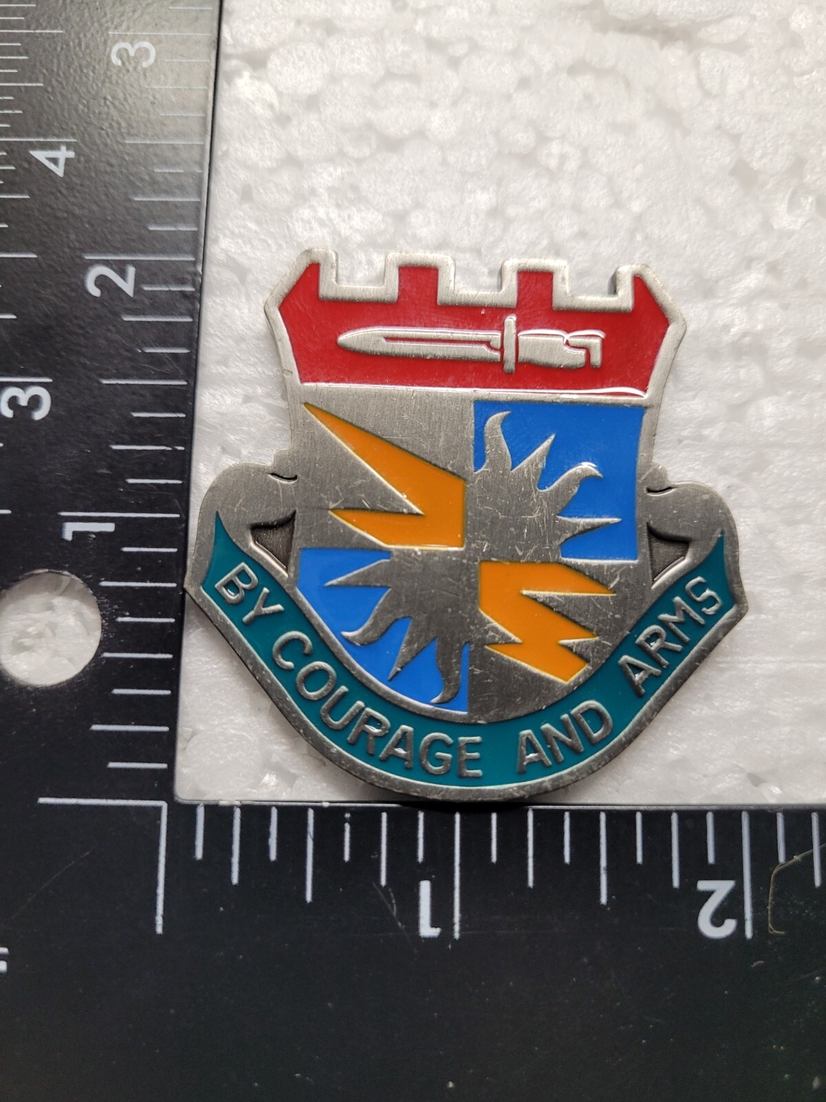 BY COURAGE AND ARMS 3BSTB IRAQ Challenge Coin