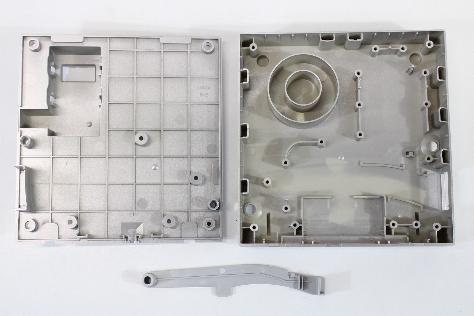 Nintendo GameCube Gameboy Advance GBA Player Replacement Shell Only Silver KPG61