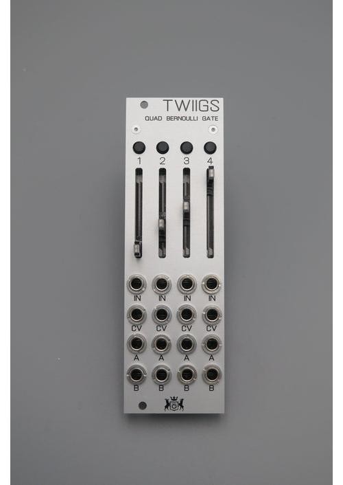 MICHIGAN SYNTH WORKS TWIIGS QUAD BERNOULLI GATE BRANCHES SILVER : NEW : [DETROIT