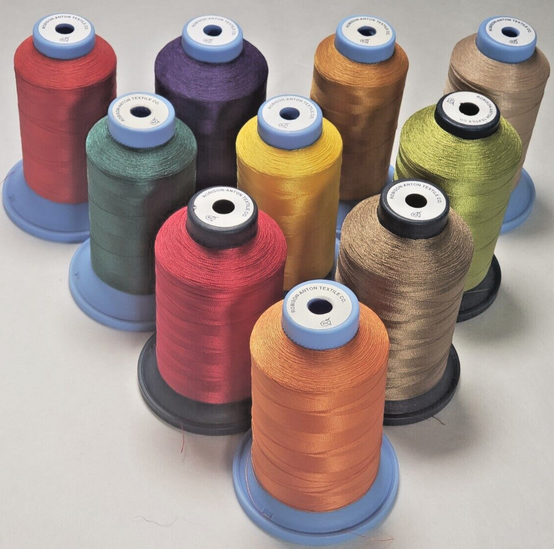 Embroidery Thread 10 pack of used Robison-Anton-27