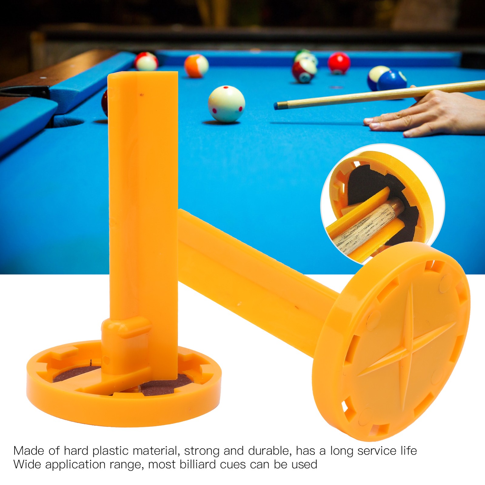 2 Sets Durable L-Shaped Pool Cue Tip Clamp For Billiards Enthusiasts IQOZ