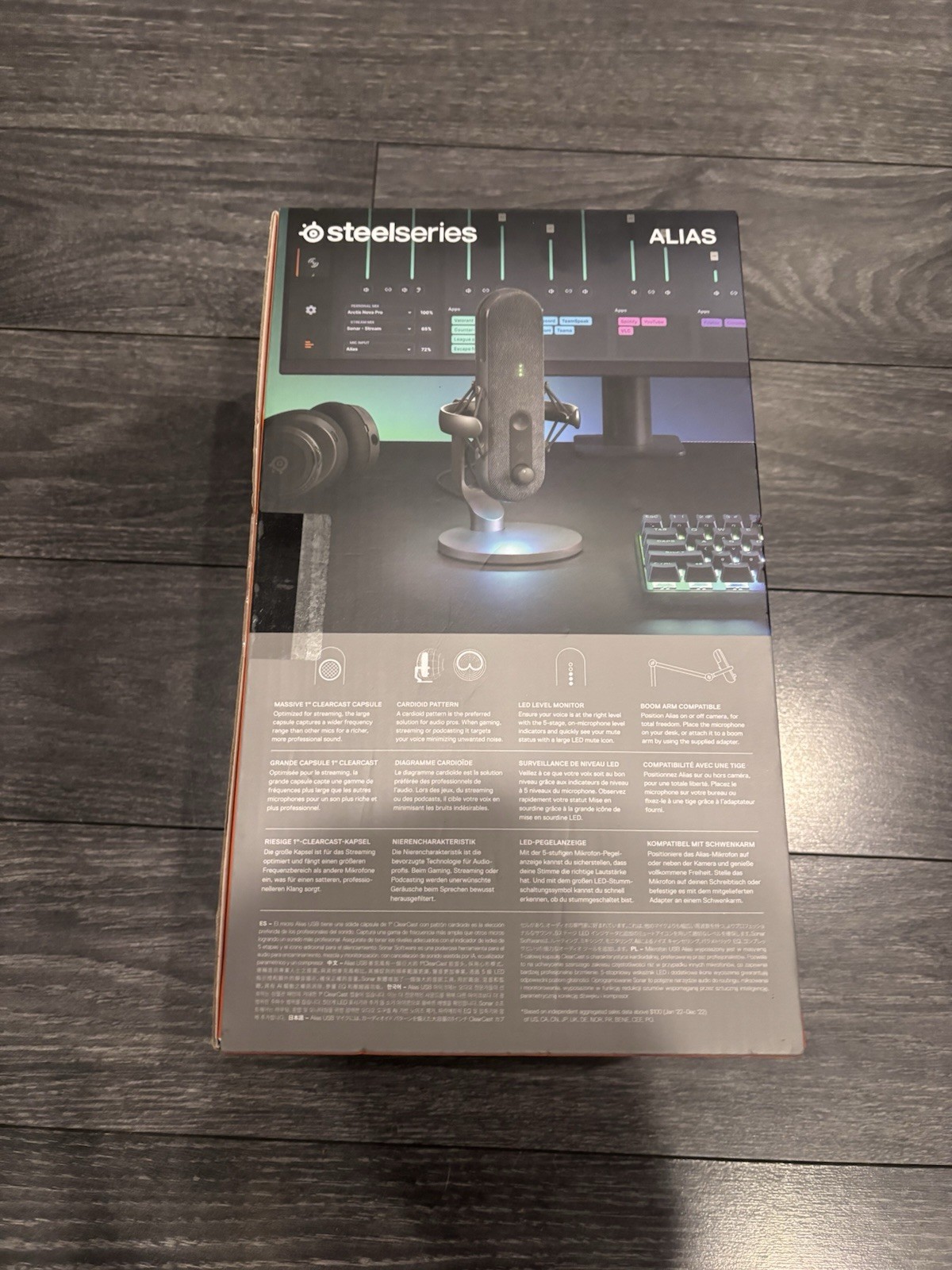 SteelSeries Alias Microphone - FREE SHIPPING