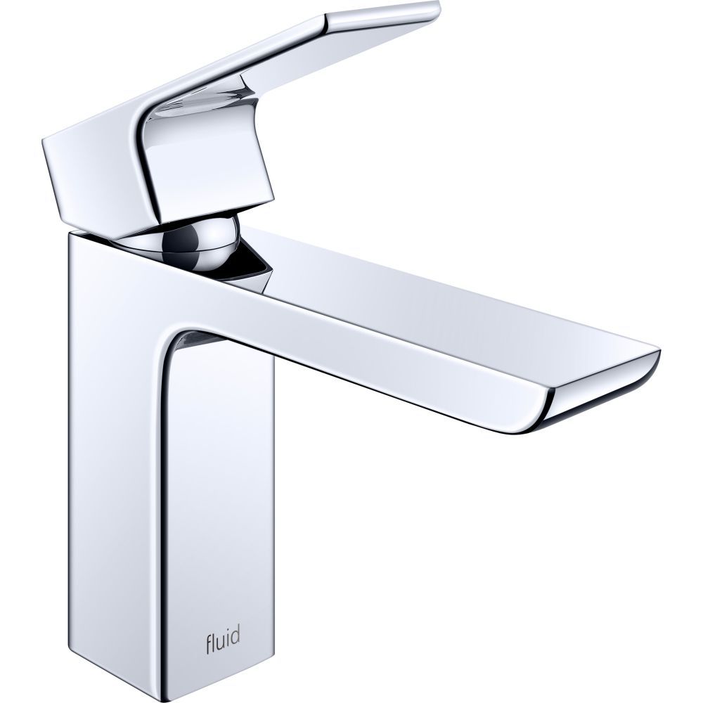 Fluid F16001BN Quad One Handle Bathroom Faucet  BRUSHED NICKEL