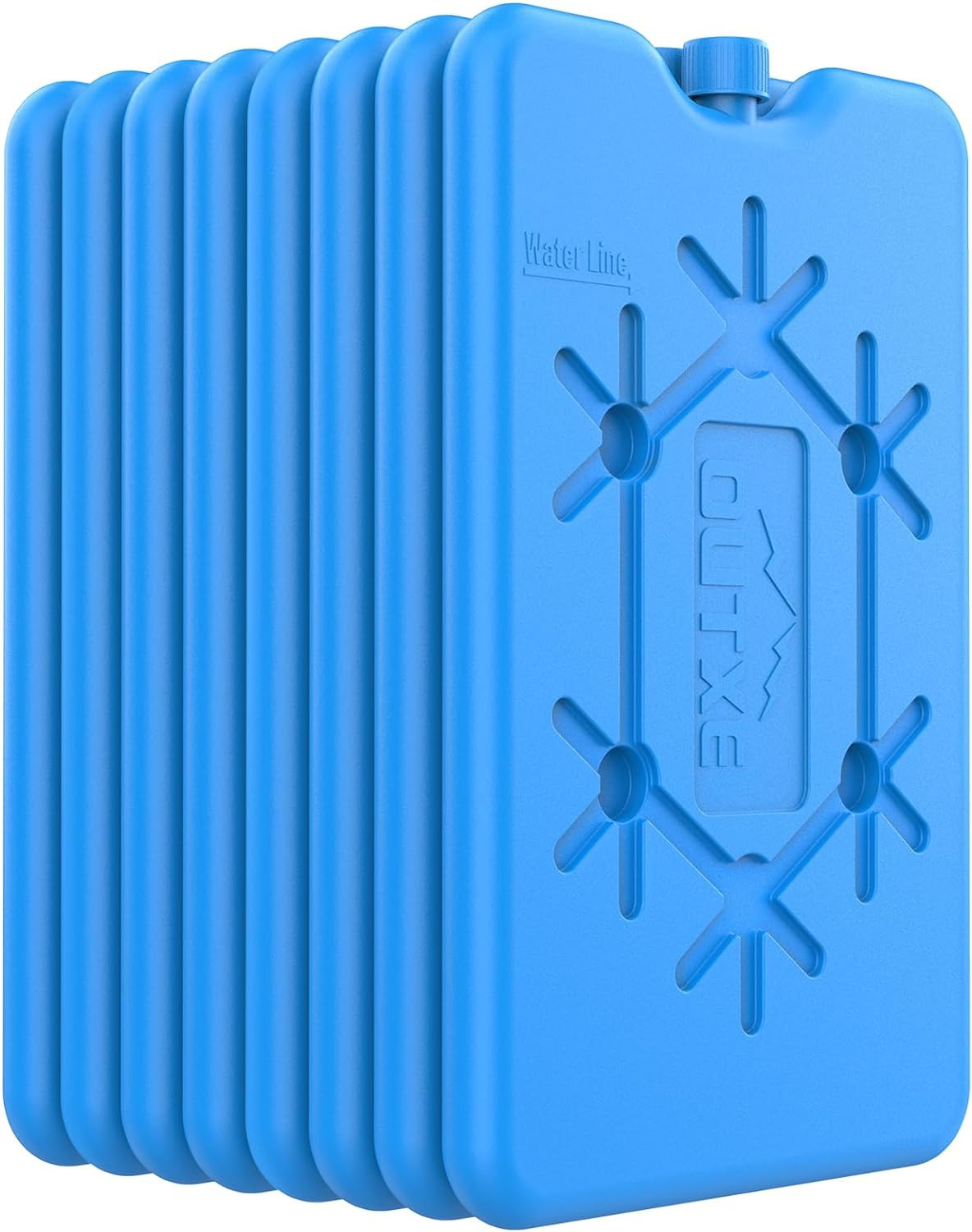 8-PC Ice Packs - Reusable Ultra-Thin Freezer Packs Long-Lasting Cooler Packs