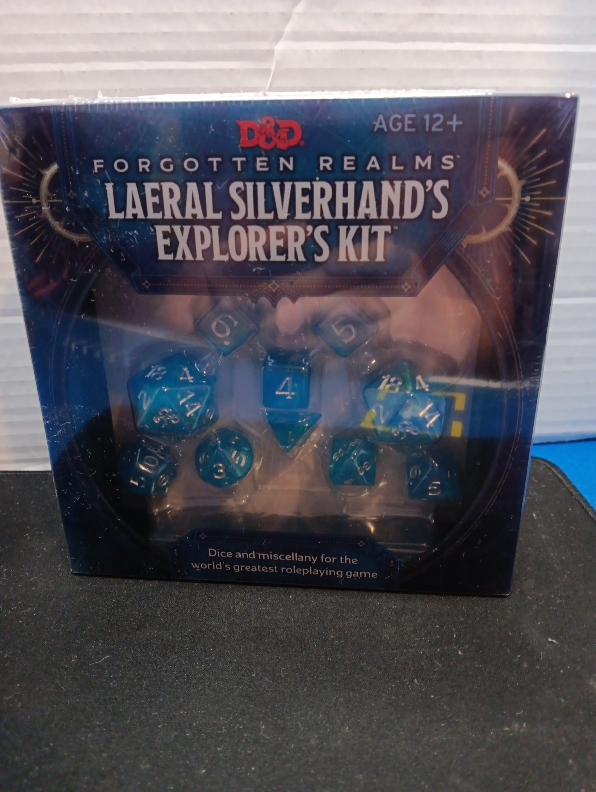 Forgotten Realms Dice Set Laeral Silverhand's Explorer's Kit - D&D Sealed