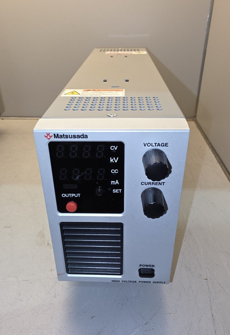 Matsusada High Voltage Power Supply  EPR-30P1-LGob, 30 kV , 1 mA , 30 W
