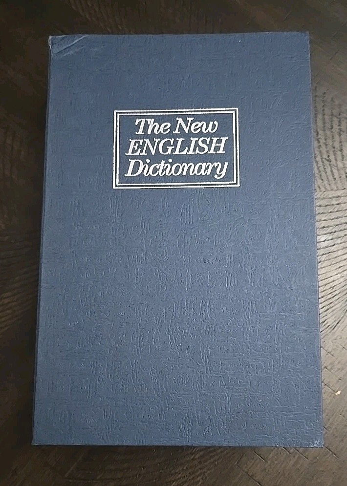 Dictionary Hollow Book Safe Diversion Secret Stash Booksafe Combo Lock 9.5x6
