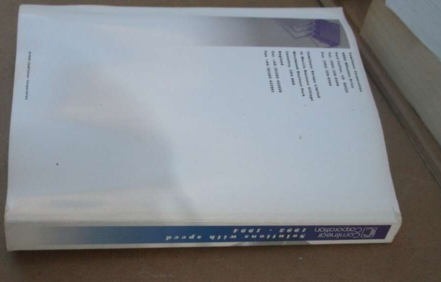Comlinear Corporation Solutions With Speed 1993- 1994 Catalog Datasheet Manual
