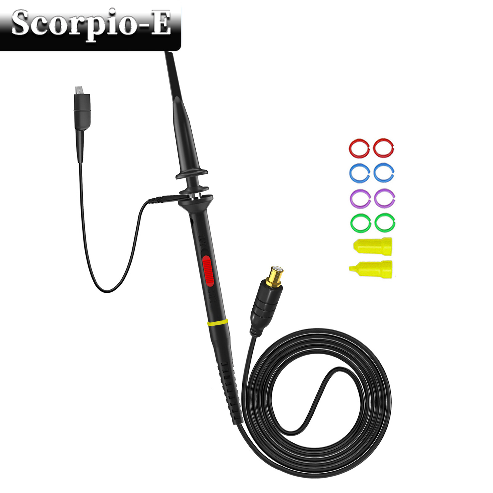 MCX Oscilloscope Probe 1X 10X for Mini DSO Nano Portable Oscilloscope 60MHz