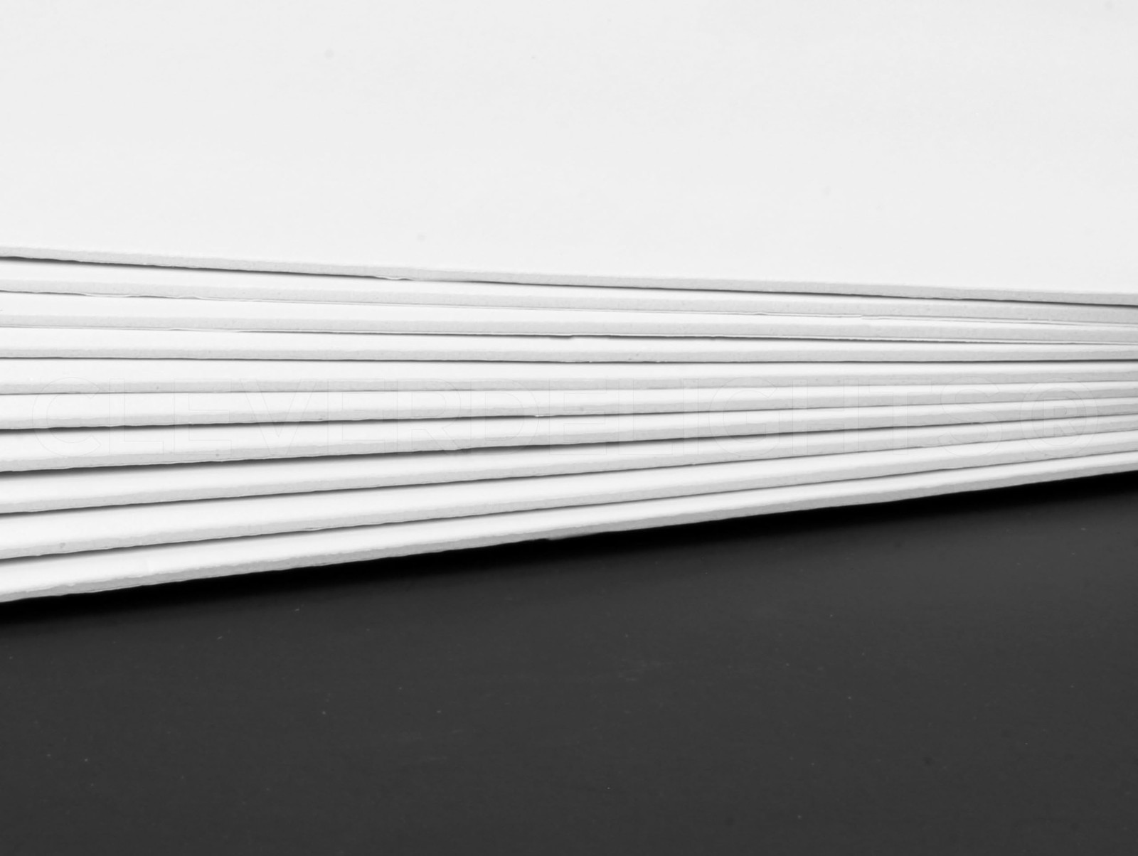 10 Pack - 8" x 12" Foam Sheets - White - Large Self Adhesive Craft Sheets