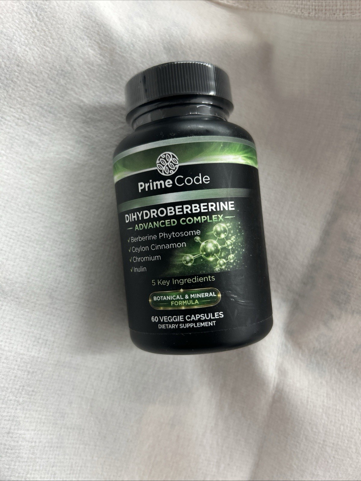 Prime Code Dihydroberberine Advanced Complex 60 Caps Ceylon (2-pack) Exp 03/2028