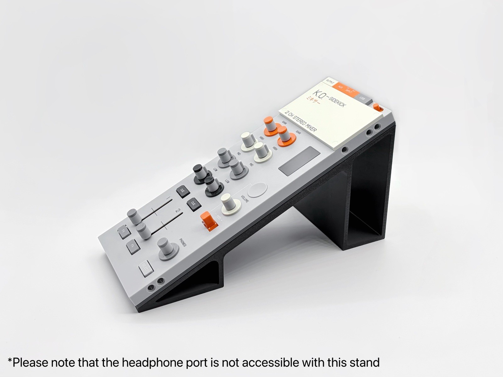 Teenage Engineering EP-136 K.O. Sidekick Stand (BLACK) | Designed by PINE
