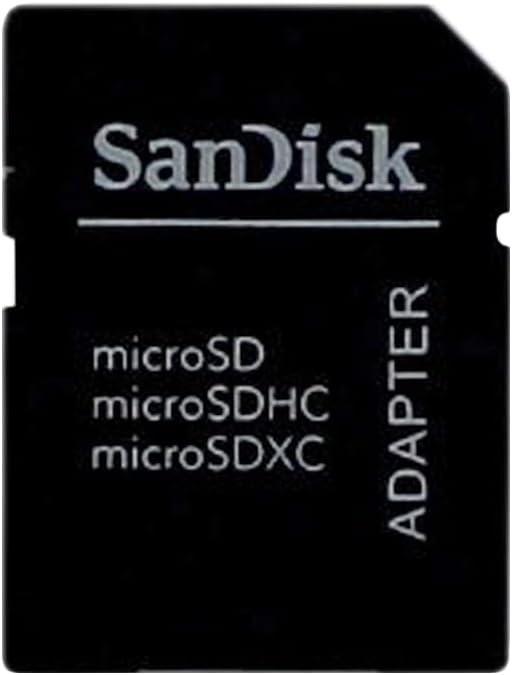 SanDisk microSD Micro SD to SD SDHC Memory Card Adapter Reader