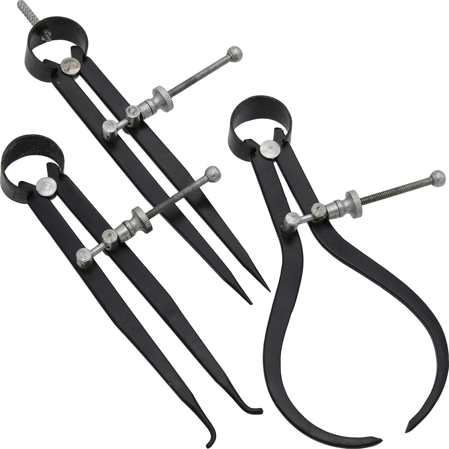 3 inside outside Divider Calipers Machinist Tool Set 6"