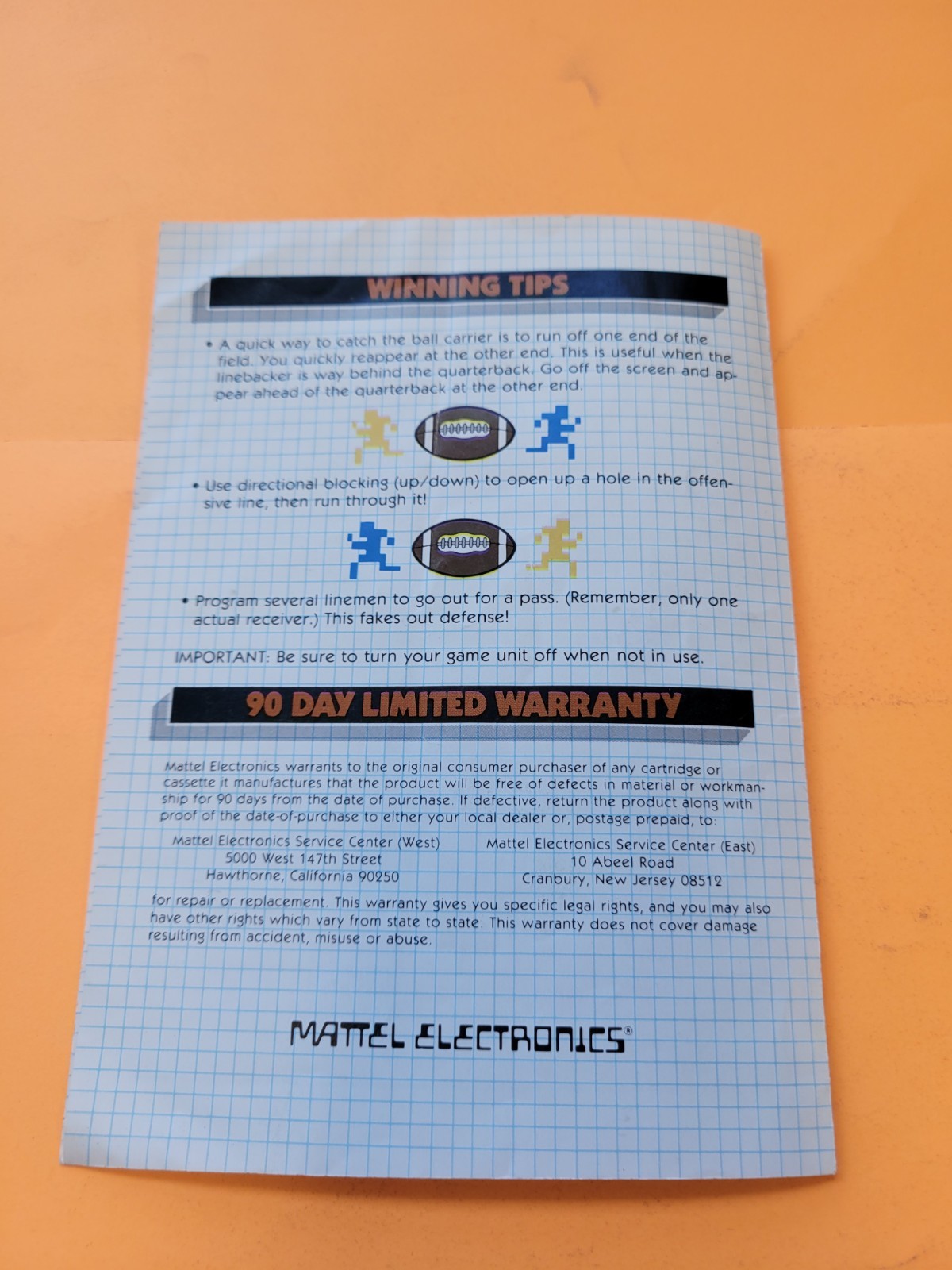 Super Challenge Football Manual Atari 2600 M Network