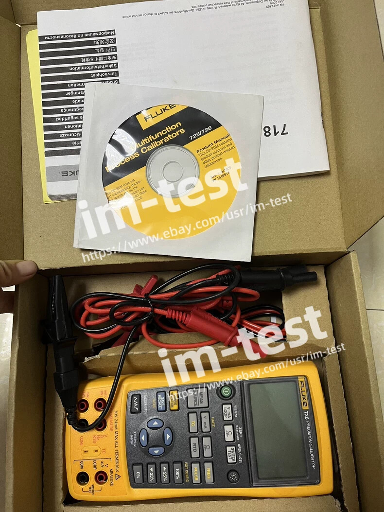New Fluke 726 Precision Multifunction Process Calibrator