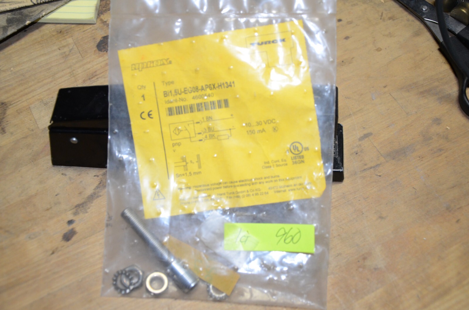 Turck 4600540 BiL 5U-EG08-AP6X-H1341 UPROX Proximity Sensor New Open Box