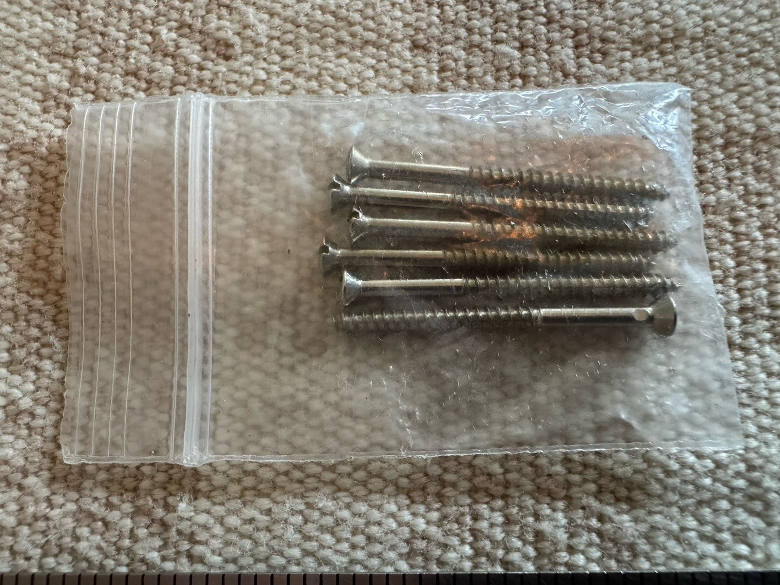 GS-3312-001 (6 Count) Nickel Soap Bar P90 Pickup Mounting Screws Slot Oval Head