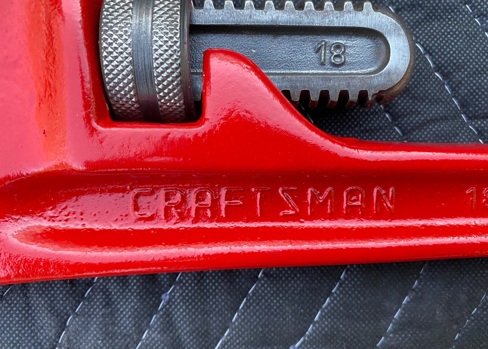 Craftsman 18” Cast Iron Pipe Wrench, Heavy Duty, Made in Japan