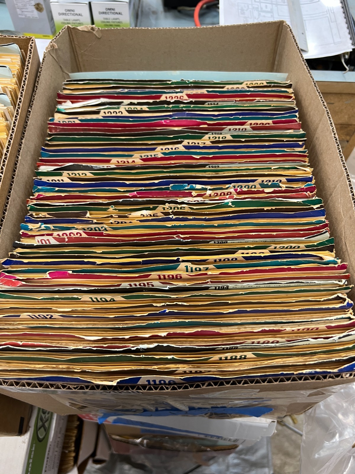SAMS Photofact Folder Sets 1186-1230