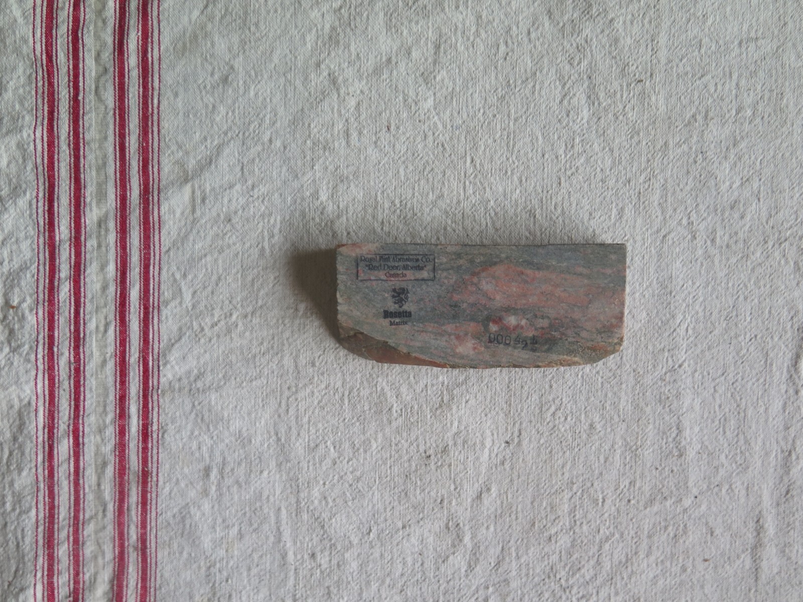 RFACo. ~ Rosetta Matrix ~ 511g ** Natural Whetstone/Burnishing Hone