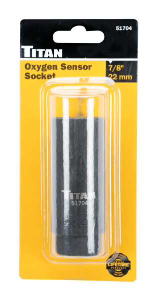 Titan 51704 Oxygen Sensor Socket - 7/8" (22mm)