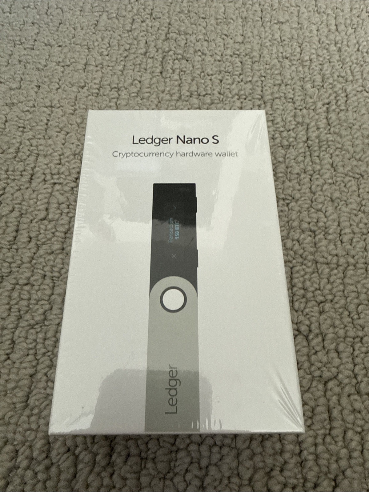 Ledger Nano S Cryptocurrency Hardware Wallet Sealed, New