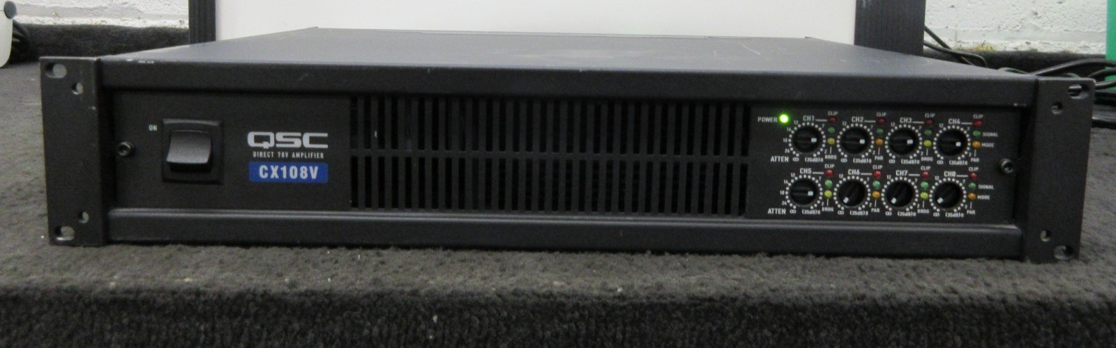 QSC CX108V 8 Channel Direct 70V Amplifier
