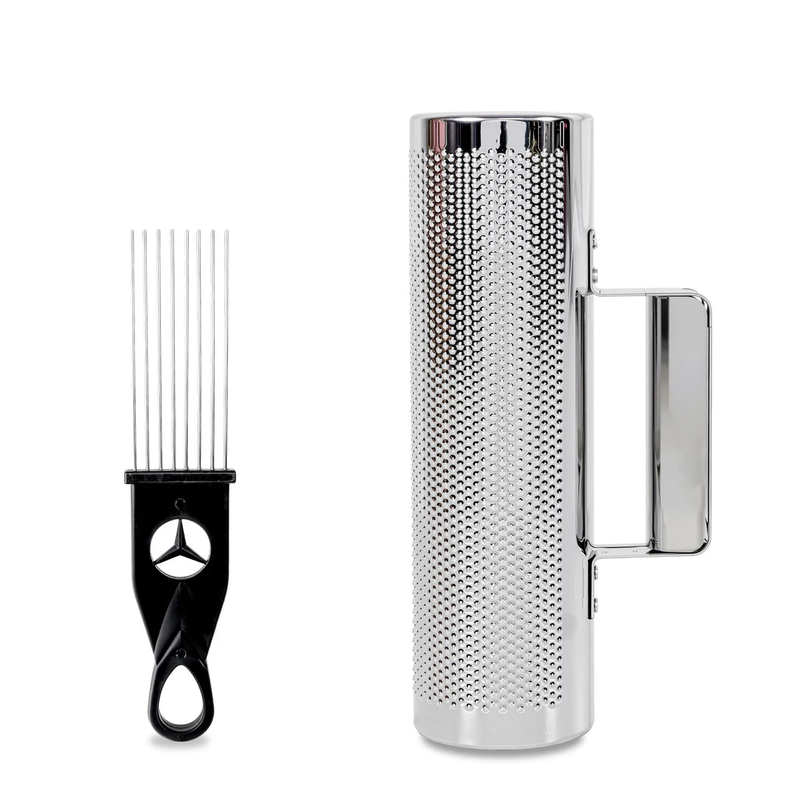 Guiro Instrument Stainless Steel Guiro 8" 3" Professional Metal Shaker with S...