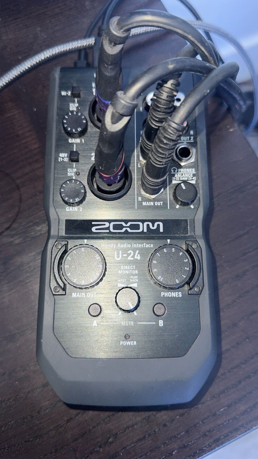 ZOOM U-24 Handy Portable Audio Interface