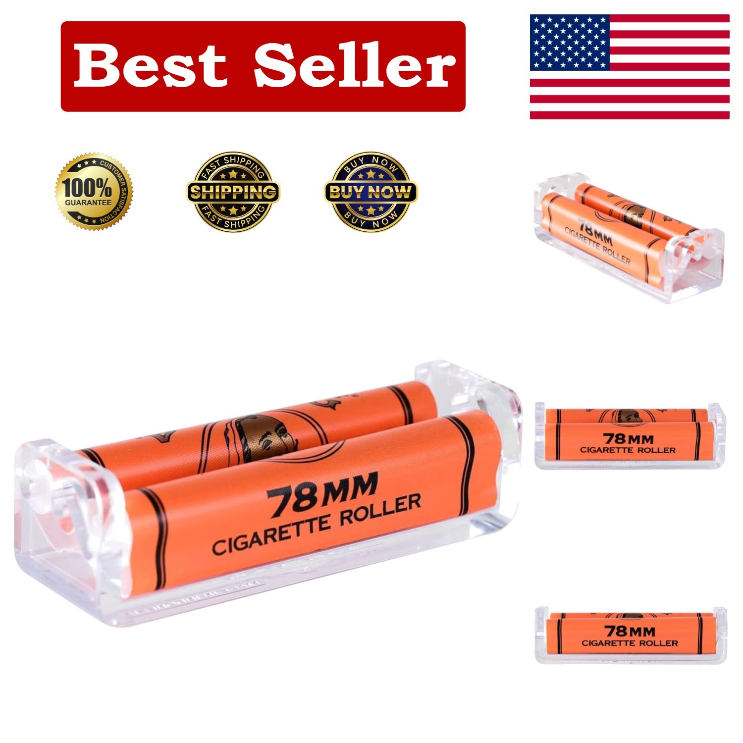 Zig-Zag  Cigarette Roller - 78mm