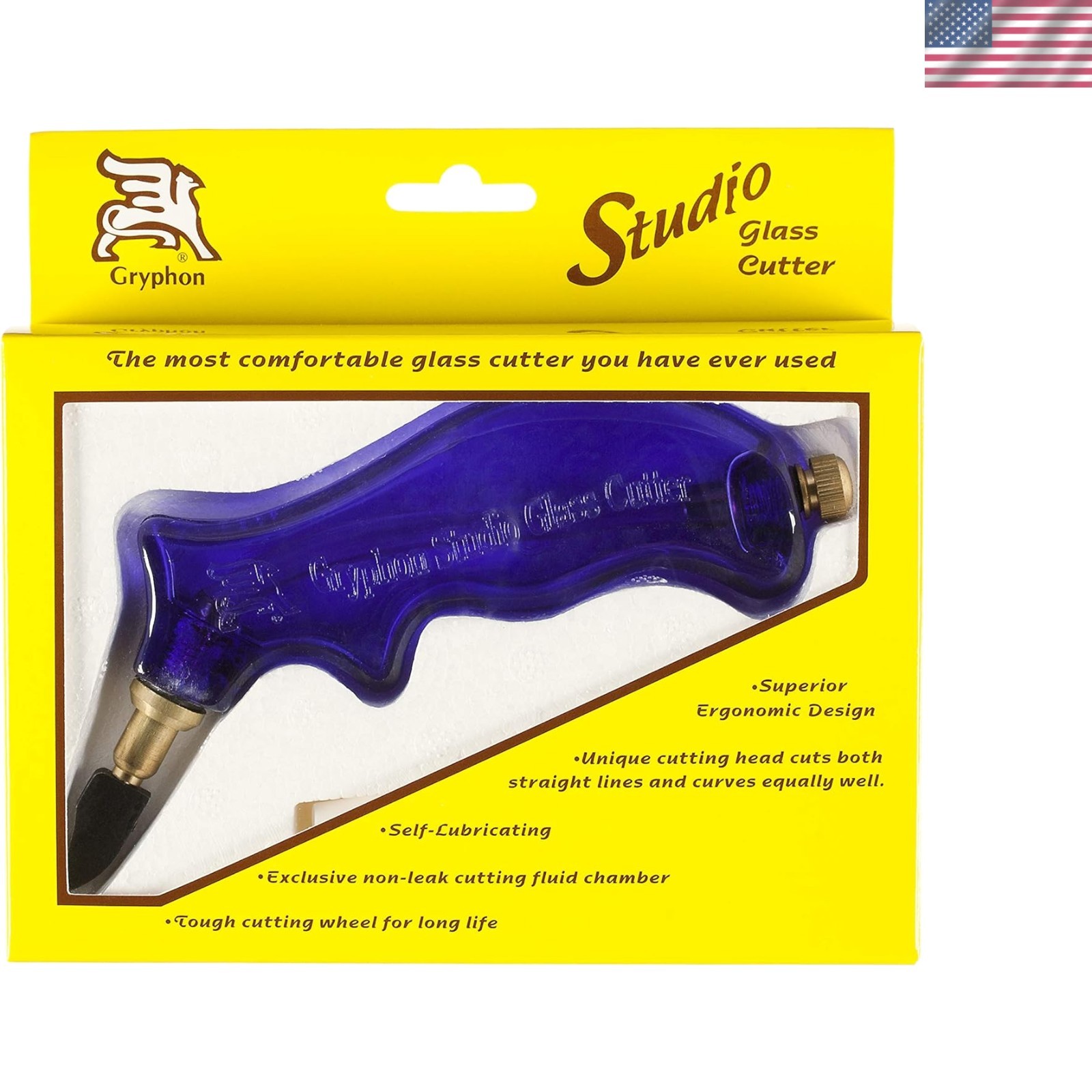 Versatile Handheld Glass Cutter - Ergonomic Pistol Grip for Effortless Cutting