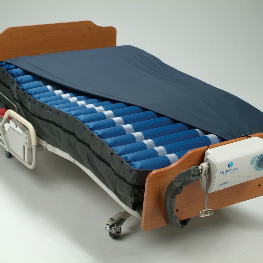 Roscoe Medical Meridian 4800E 8" Alternating Low Air loss Mattress 16LPM Pump!