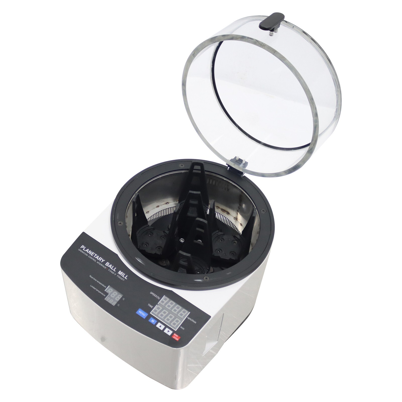 110V 400mL Lab Planetary Ball Grinding Mill Desktop Micro High-speed Silent